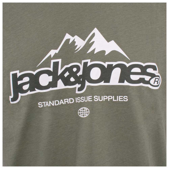 Jack & Jones Ανδρική κοντομάνικη μπλούζα Flare Front Crew Neck T-Shirt